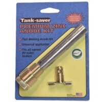 Western Leisure Water Heater Anode Rod, Zinc Alloy, 1/2" Thread with Drain
