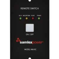 Samlex America Battery Charger Remote Control with 33-Foot Cable and LED Display