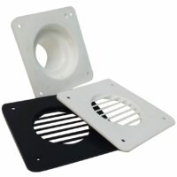 Valterra Louver Battery Box Vent, White