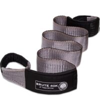 Overland Vehicle Systems 8 Foot Tow Strap, 40,000 Pound Breaking Strength