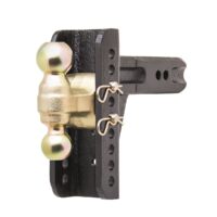 Husky Towing Ball Mount, 2-1/2 Inch Receiver, 6-Inch Drop, 20,000-Pound