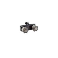 Empire Faucet Shower Control Valve Clear Crystal Knob/ White Housing