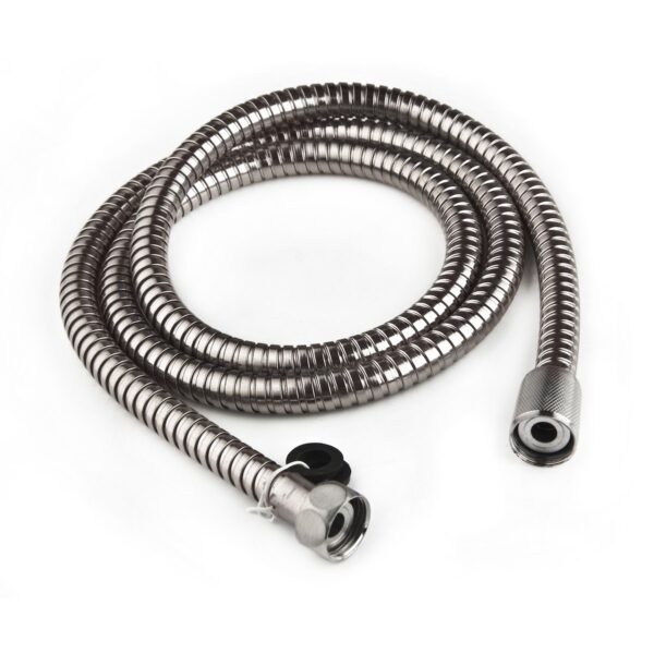 Dura Faucet RV Shower Hose, Stainless Steel, 60-Inch, Silver