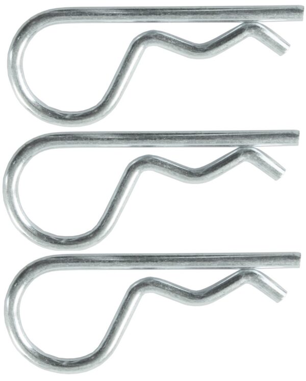 JR Products Cotter Pins for Standard Hitch, 2-1/2", Pack of 3