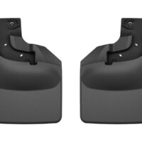 WeatherTech Mud Flap Set, Laser-Measured, Black Matte