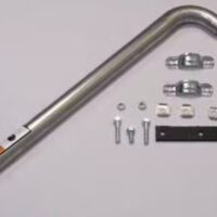 Cummins Onan Generator Exhaust Pipe, 90 Degree Bend, 1-1/4 Inch, 22 Inch