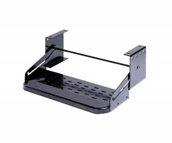 Stromberg Carlson Flexco Manual Step, 20" W x 8.5" H, 300 lb Capacity, Black