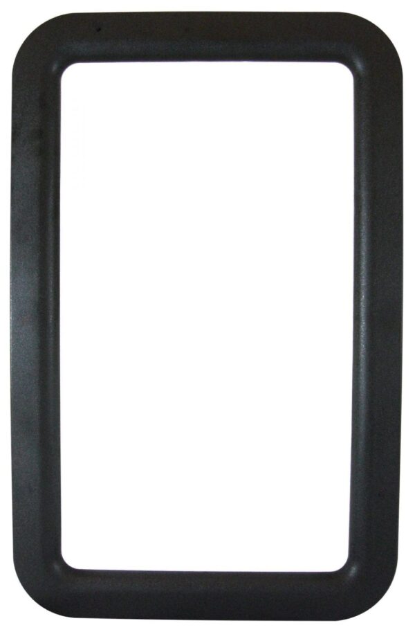 Valterra Exterior Entry Door Window Frame, Black, 24-3/4 Inch x 15-3/4 Inch
