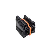 Camco Sidewinder Sewer Hose Support, 15-Foot, Collapsible, Black