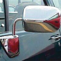 CIPA Exterior Towing Mirror, Mid-Size, Slide-On, Manual, 4-3/8" x 5-1/2", Black