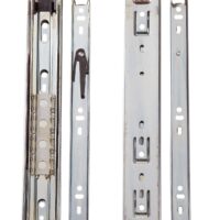 RV Designer Ball Bearing Drawer Slides, Set of 2, Silver