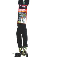 Trimax T-HEX 10mm Security Chain with MAX40 Disc U-Lock, 3 Feet 3 Inch