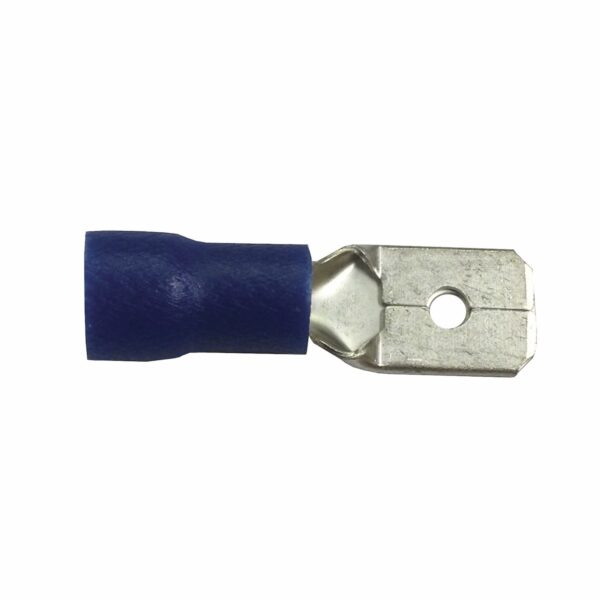 WirthCo 1/4 Inch Quick-Disconnect Male Terminal, 22–18 Gauge, Red