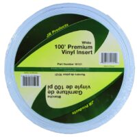 JR Products Trim Insert 1 Inch by 100 Feet, White