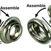 JR Products Snap-In Fasteners, Set of 6