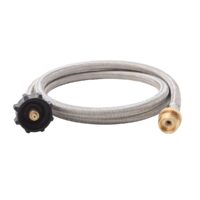 Flame King Propane Hose, 5 Foot, ACME Nut Connection, No Regulator