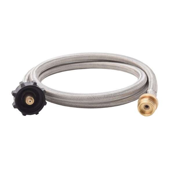 Flame King Propane Hose, 5 Foot, ACME Nut Connection, No Regulator
