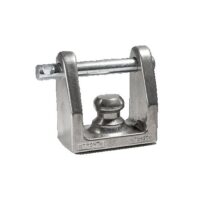 Blaylock EZ Push Button Universal Coupler Lock, Silver