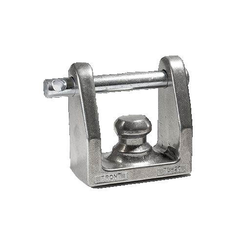 Blaylock EZ Push Button Universal Coupler Lock, Silver