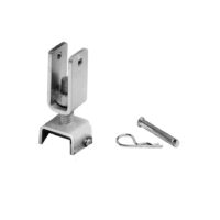 Barker Trailer Landing Gear Leg Leveler, 2-3 in, 5,000 lb, Silver