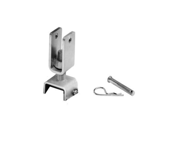 Barker Trailer Landing Gear Leg Leveler, 2-3 in, 5,000 lb, Silver