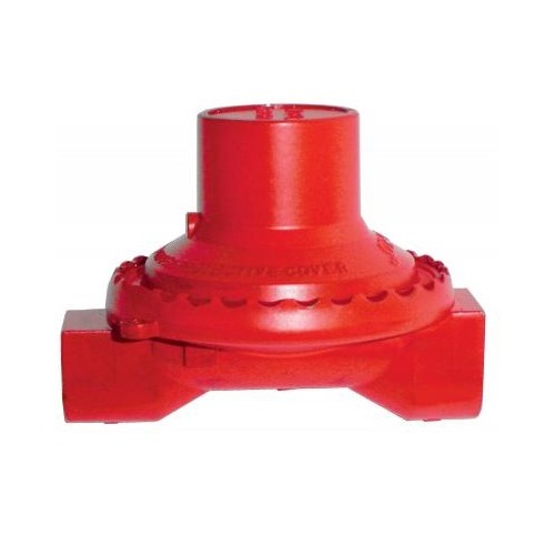 JR Products High Pressure Propane Regulator, 500,000 BTU, 30 PSI