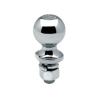Draw-Tite 2-Inch Trailer Hitch Ball, 3,500 LBS, Chrome Plated, Silver