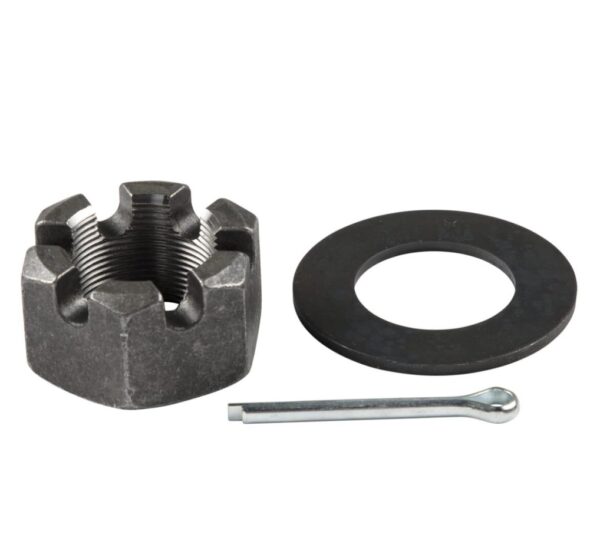 Lippert Trailer Spindle Nut, Slotted Hex with Washer