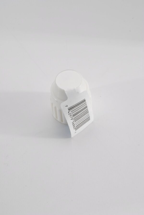 Elkhart Supply 1/2 Inch Fitting Cap, White