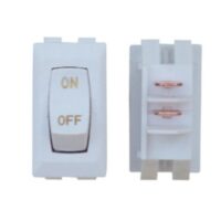 Valterra Interior Light Switch White, 16 Amp, 125 Volt, Pack of 3