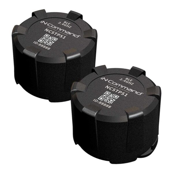 ASA iN-Command Bluetooth TPMS Sensors, 2-Pack, Valve Stem Mount