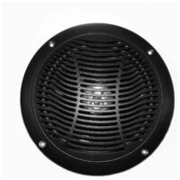 PQN Audio 5-Inch Waterproof Dual-Cone Speakers, 15W RMS, IP65, Black (Pair)