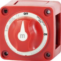 Blue Sea Systems 300A RV Battery Disconnect Switch, Rotary with Removable Knob