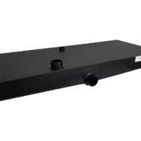 Icon 30-Gallon RV Waste Holding Tank, Rectangular, Flange Mount, Black, 3 Inch Outlet