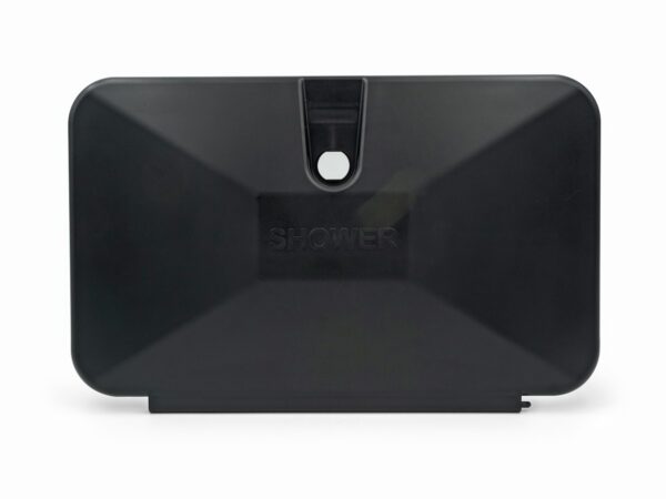 B&B Molders Exterior Shower Door, Black