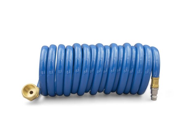 B&B Molders Shower Head Hose, 15 ft, Blue
