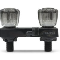 B&B Molders Shower Diverter Valve, Two 90-Degree Outlets, Black