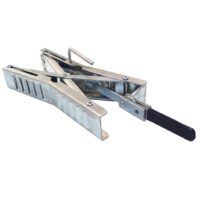 Ultra-Fab Stabilizer Wheel Chock, 16-inch, Silver, Single