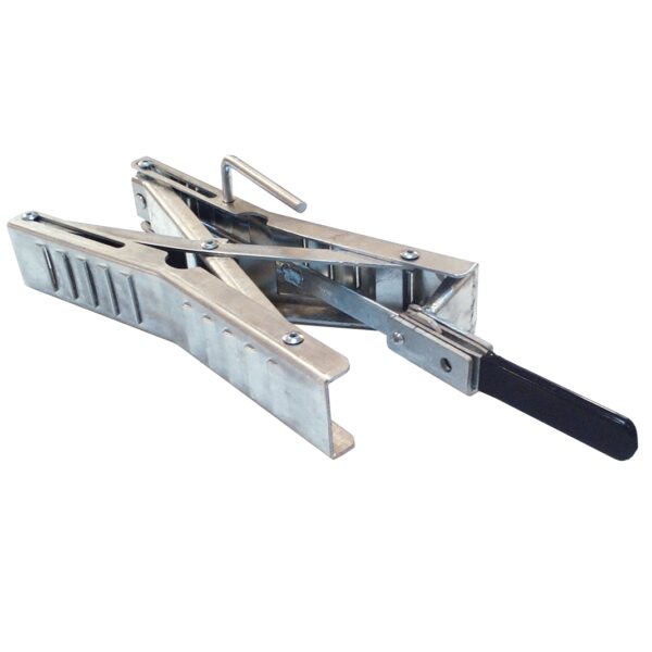 Ultra-Fab Stabilizer Wheel Chock, 16-inch, Silver, Single