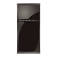 Norcold Polar 7 cu ft RV Refrigerator, LP Gas/AC, Black