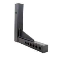Husky Towing Weight Distribution Hitch Shank, 12 Inch, Heavy Duty, Black