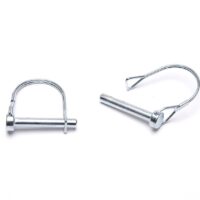 Roadmaster 5/16 Inch Coupler Safety Pin Clip, Silver