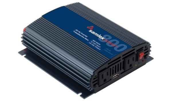 Samlex 800 Watt 12 Volt to 120 Volt AC Power Inverter with USB