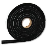 AP Products Weather Stripping, Black, 1/8 Inch × 1/4 Inch, 100 Feet