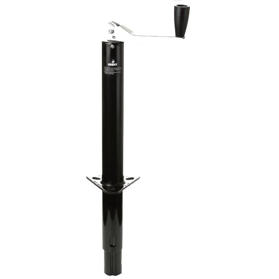 Husky Trailer Tongue Jack 1,000 lb, Manual Round Topwind