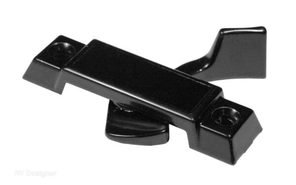 RV Designer Hehr Double-Pane Window Latch, Black