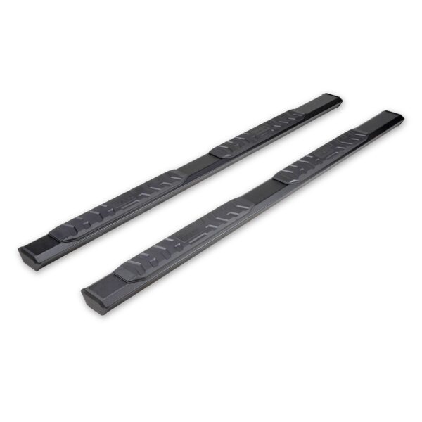 TrailFX A4 Series Hexagonal Aluminum Nerf Bars, 4-1/2 in, 300 lb, Black, Pair