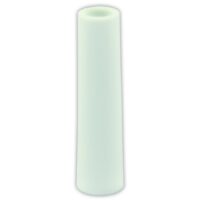JR Products Door Stop Bumper, White Plastic