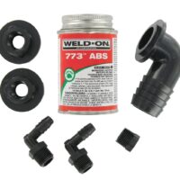 Valterra Fresh Water Tank Fill Kit with 3/8 Inch 90-Degree Elbow
