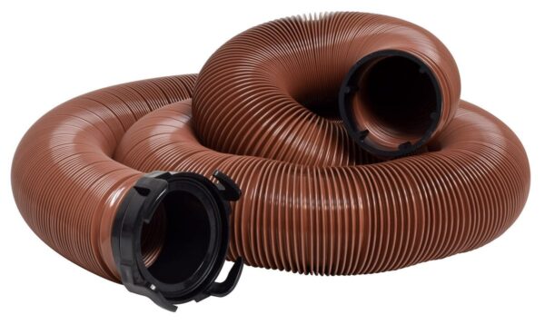 Valterra 3-Inch Sewer Hose, 20-Foot Extended, Bronze